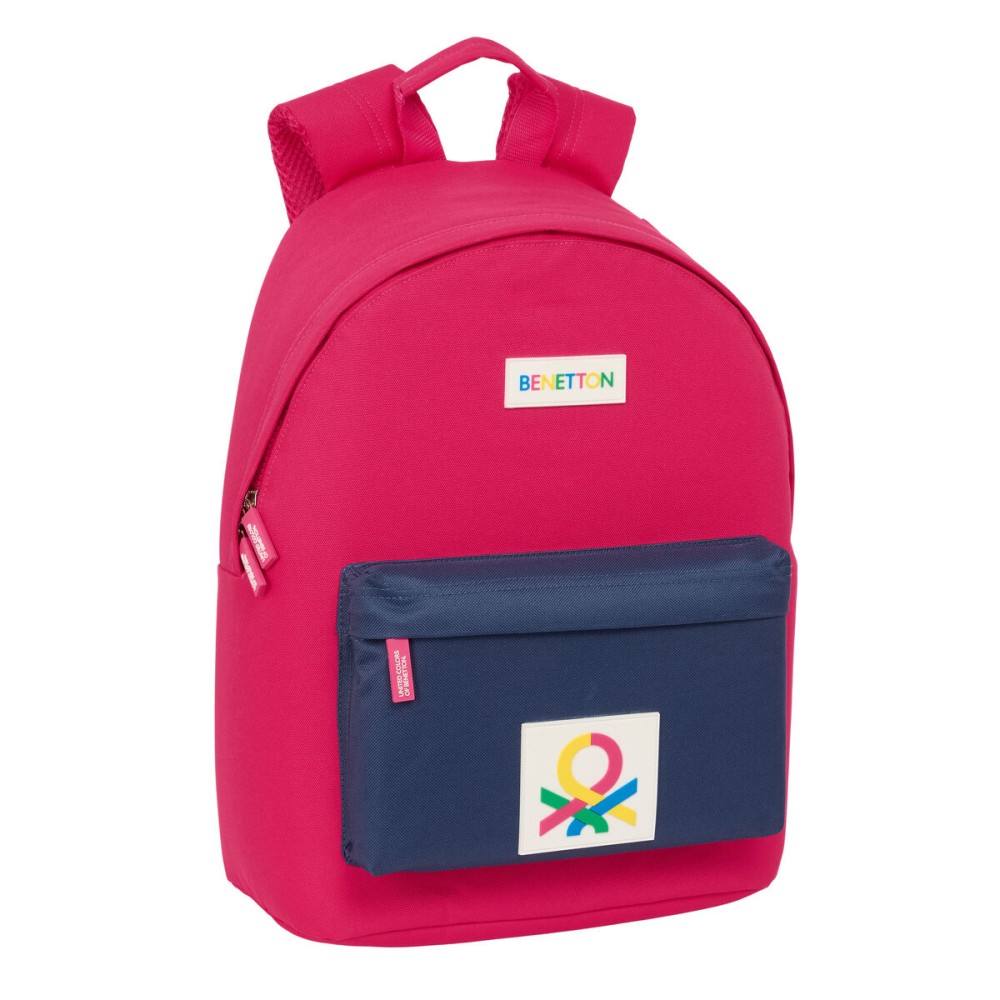 Laptoptasche Benetton benetton Cerise Marineblau 31 x 41 x 16 cm