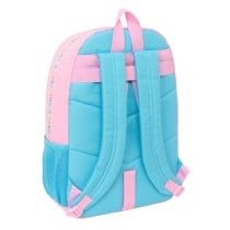 Cartable Benetton Unique Rose Turquoise 30 x 46 x 14 cm