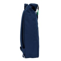 Sacoche pour Portable Benetton Green Blue marine 28 x 42 x 13 cm