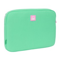 Housse d'ordinateur portable Benetton Mint Vert 15,6'' 39,5 x 27,5 x 3,5 cm