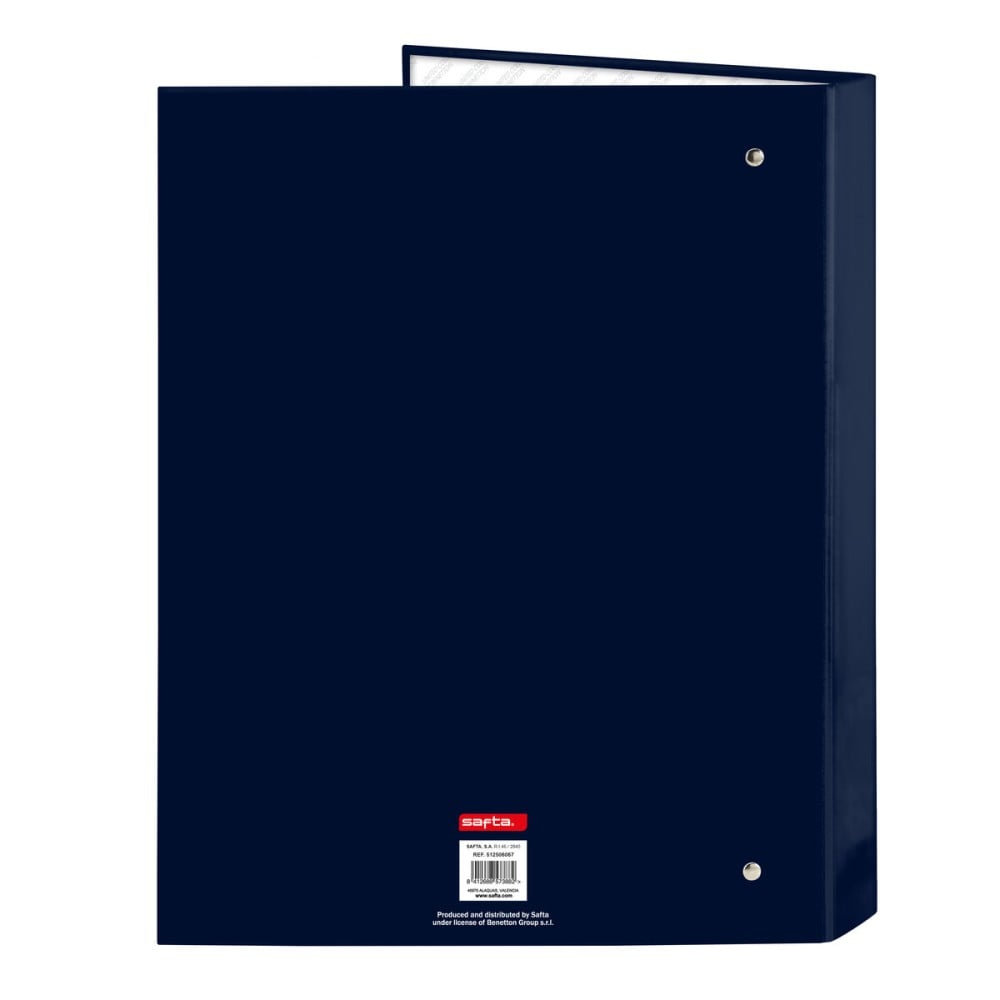 Ring binder Benetton Flag Navy Blue A4 26.5 x 33 x 4 cm