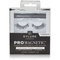 Lot de faux cils Eylure Pro Magnetic Nº 117 Fluttery light