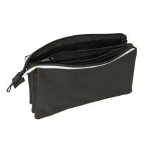 Dreifaches Mehrzweck-Etui Eckō Unltd. Worldwide Schwarz 22 x 12 x 3 cm