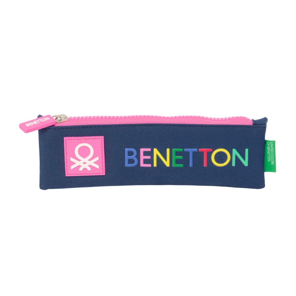 Allzwecktasche Benetton Damero Marineblau 20 x 6 x 1 cm