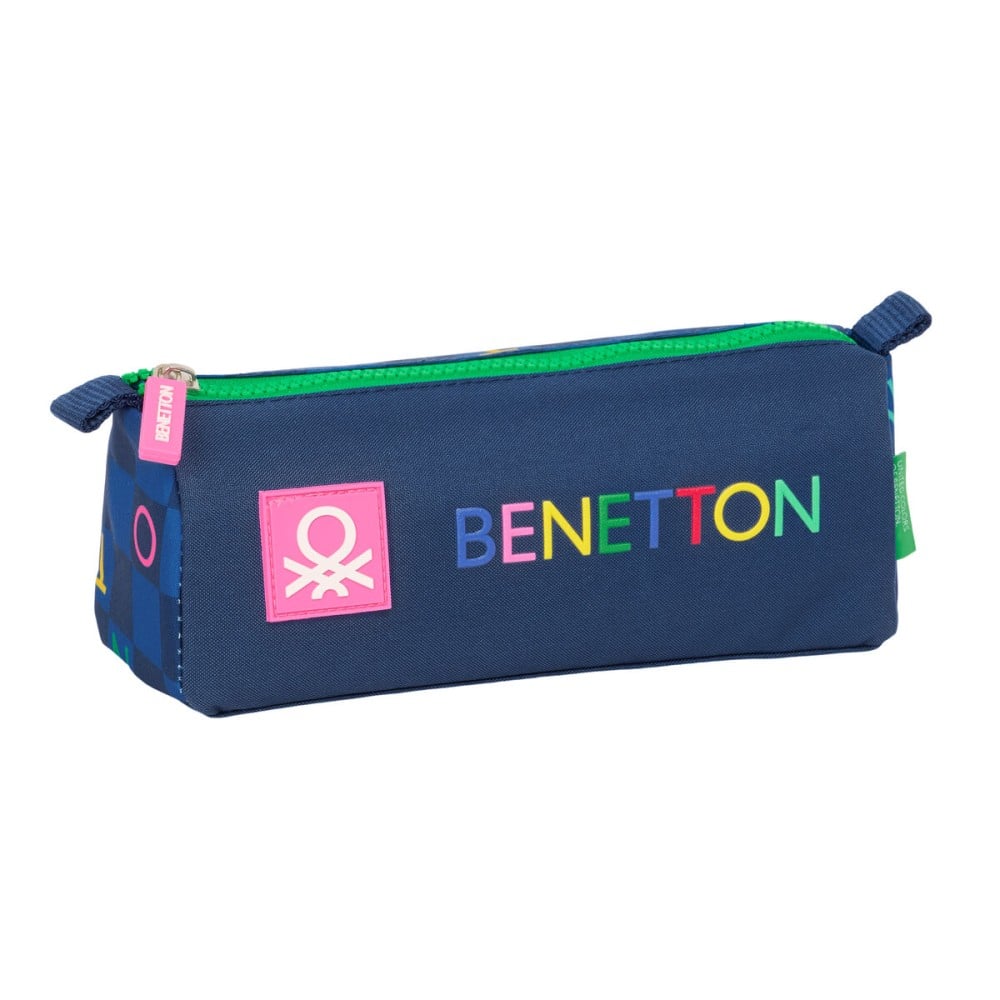 Allzwecktasche Benetton Damero Marineblau 21 x 8 x 7 cm