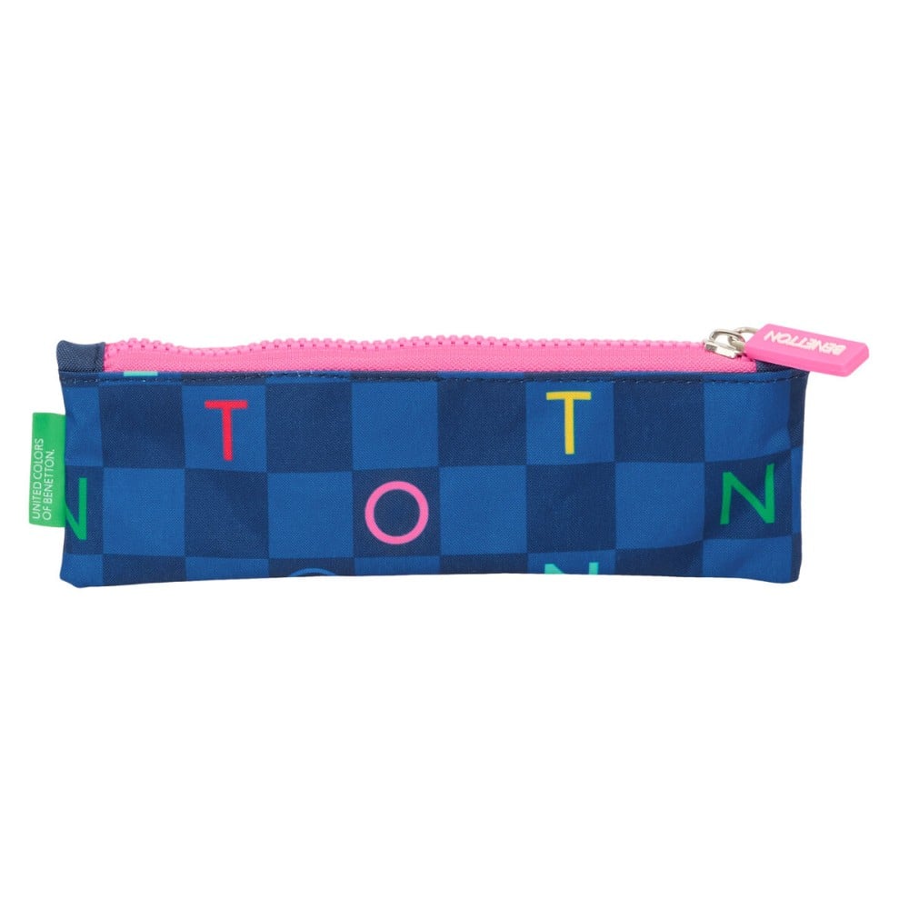 Allzwecktasche Benetton Damero Marineblau 20 x 6 x 1 cm