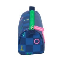 Allzwecktasche Benetton Damero Marineblau 21 x 8 x 7 cm