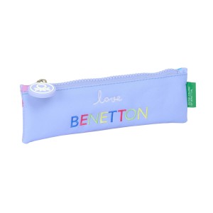 Holdall Benetton Lila Lilac 20 x 6 x 1 cm