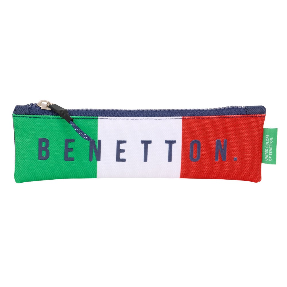 Holdall Benetton Flag Navy Blue 20 x 6 x 1 cm