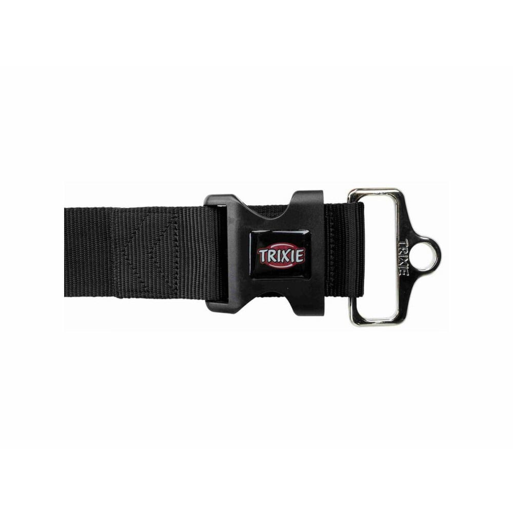 Dog collar Trixie New Premium Black M/L 40-60 cm