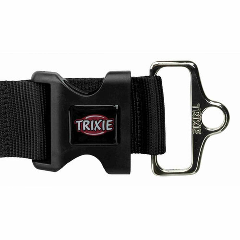 Hundehalsband Trixie New Premium Schwarz M/L 40-60 cm