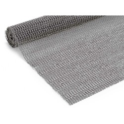 Tapis Antidérapant Blanc Noir Gris Caoutchouc 45 x 0,1 x 100 cm (12 Unités)