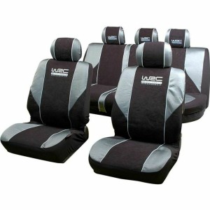 Sitzbezug-Set WRC 007 339 Schwarz/Grau