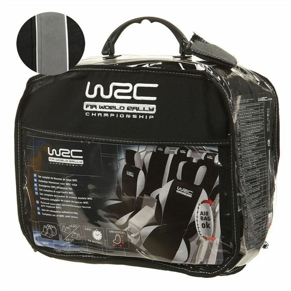 Ensemble de housses pour sièges WRC 007 339 Noir/Gris