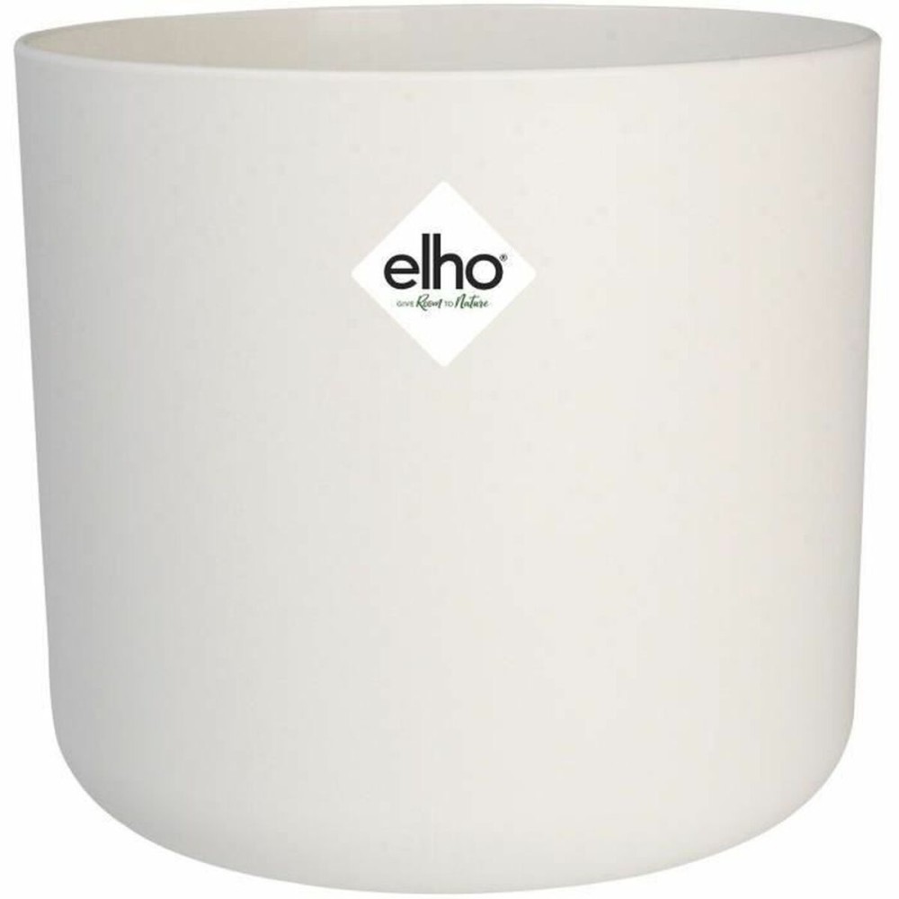 Plant pot Elho White Green Plastic 30 x 30 x 28 cm