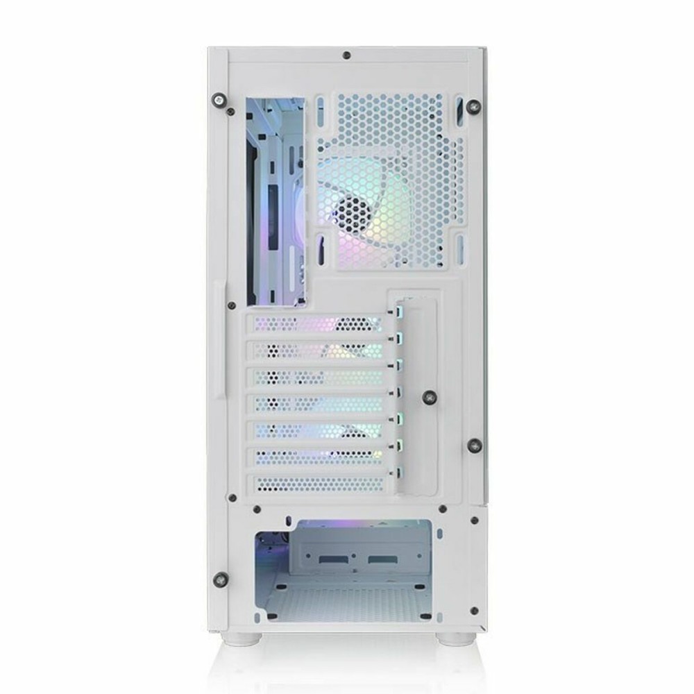 Boîtier ATX semi-tour THERMALTAKE View 200 TG Snow ARGB Blanc