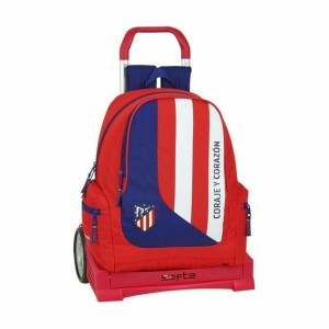 School Rucksack with Wheels Evolution Atlético Madrid Neptuno