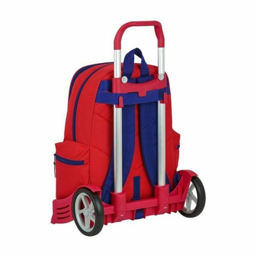 School Rucksack with Wheels Evolution Atlético Madrid Neptuno