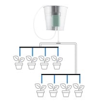 Système d’Arrosage Goutte-à-goutte Automatique pour Pots Regott InnovaGoods