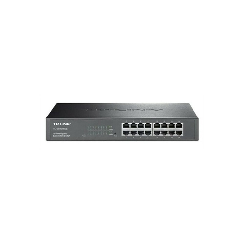 Commutateur Réseau Armoire TP-Link TL-SG1016DE RJ45 32 Gbps Noir