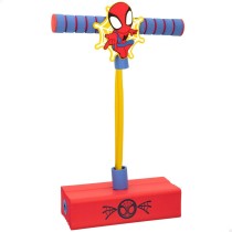 Bâton sauteur Spider-Man 3D Rouge Enfant (4 Unités)