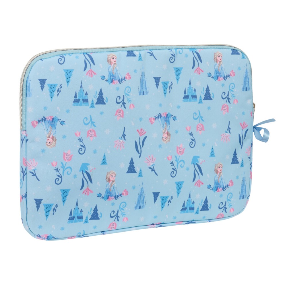 Housse d'ordinateur portable Frozen Ice magic Bleu 15,6'' 39,5 x 27,5 x 3,5 cm