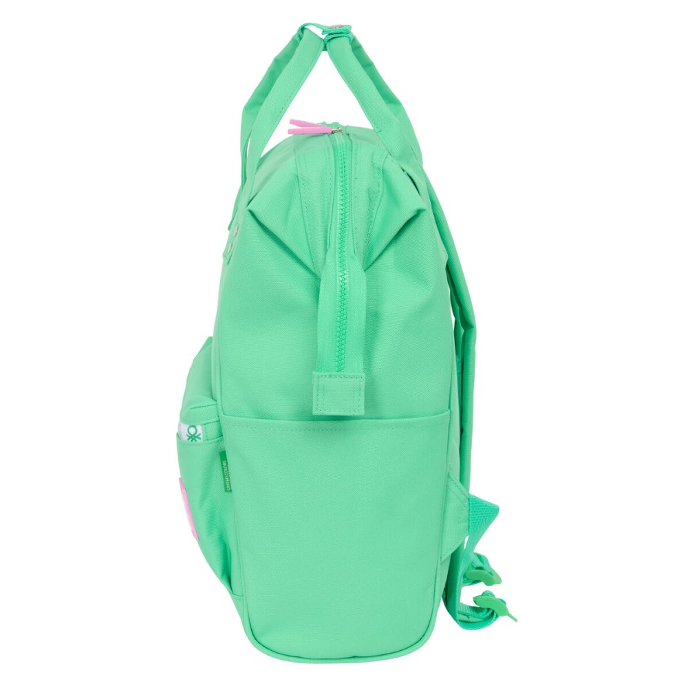 Casual Backpack Benetton benetton Green