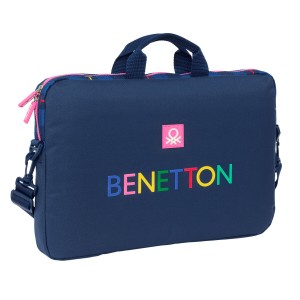 Laptoptasche Benetton Damero Marineblau 40 x 27 x 4 cm