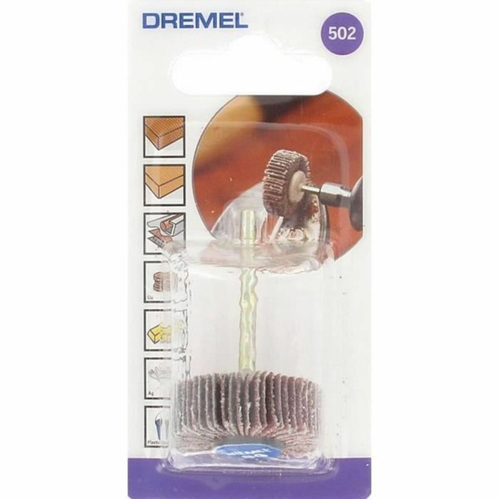 Abrasive Brush Dremel 502 Plastic Ø 9,5 mm 80 g