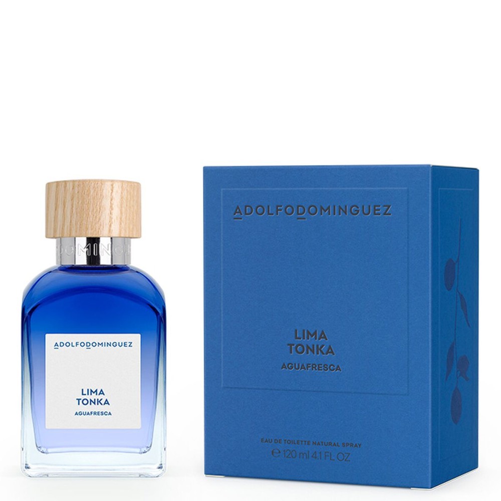 Men's Perfume Adolfo Dominguez Agua Fresca Lima Tonka EDT 120 ml