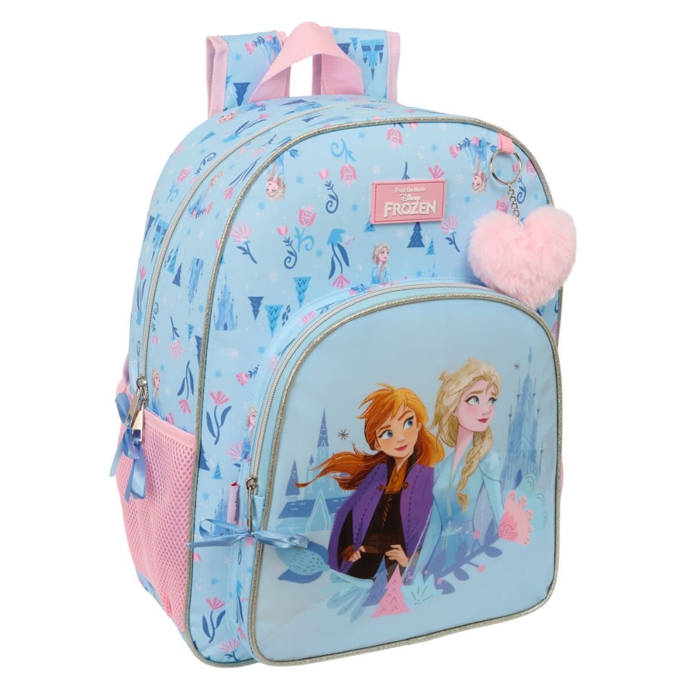 Cartable Frozen Ice magic Bleu 33 x 42 x 14 cm