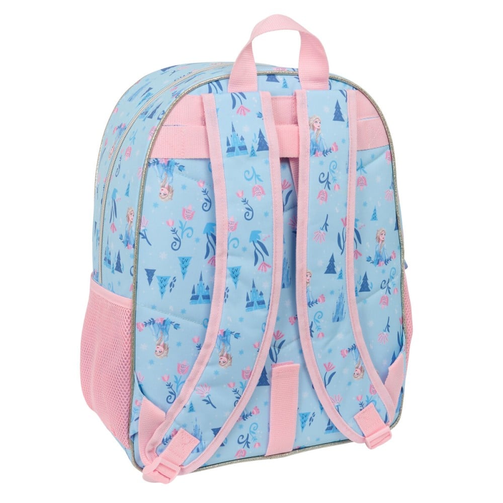 Cartable Frozen Ice magic Bleu 33 x 42 x 14 cm