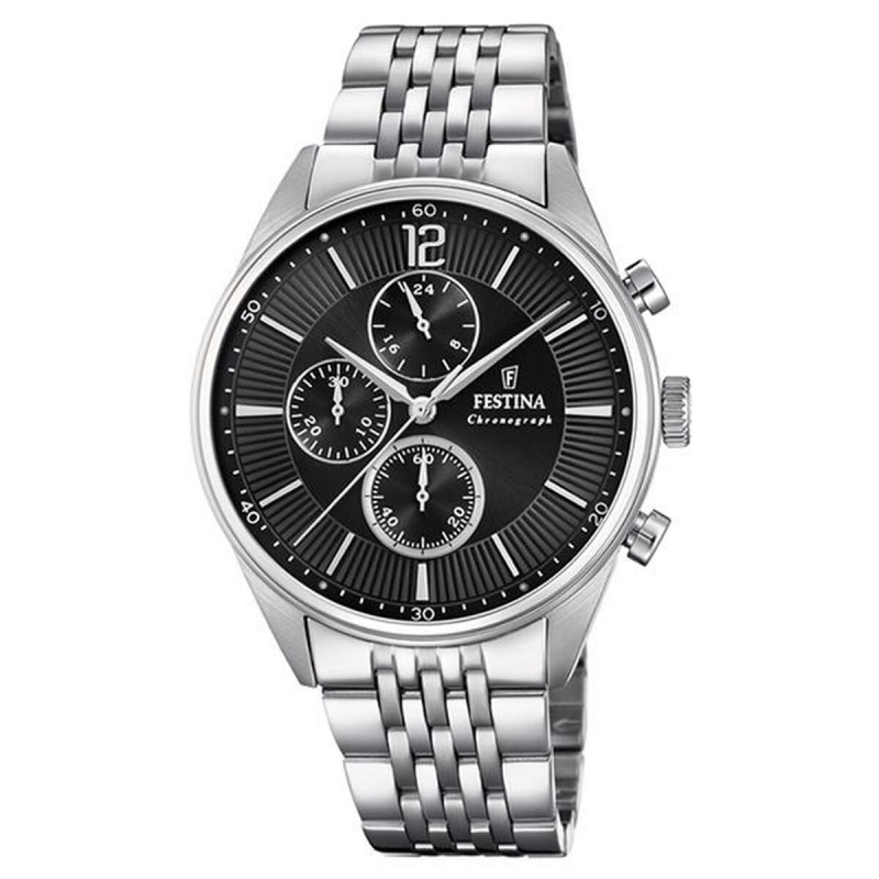 Montre Homme Festina F20285/4 Noir Argenté