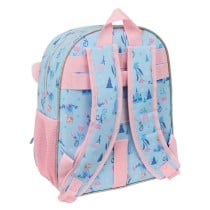 Cartable Frozen Ice magic Bleu clair 28 x 34 x 10 cm