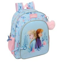 Cartable Frozen Ice magic Bleu 32 x 38 x 12 cm