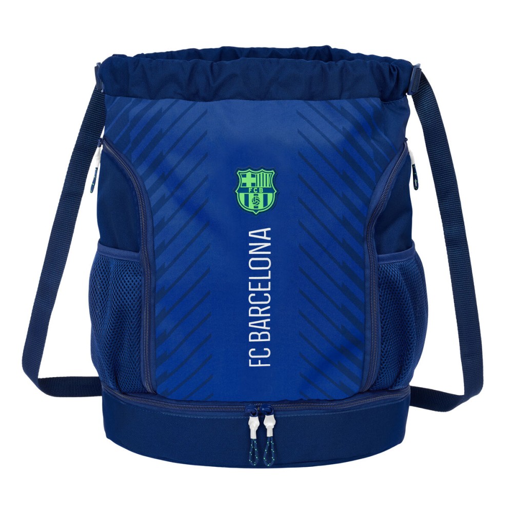 Sac à dos serré par des ficelles F.C. Barcelona Blue marine 35 x 40 x 1 cm