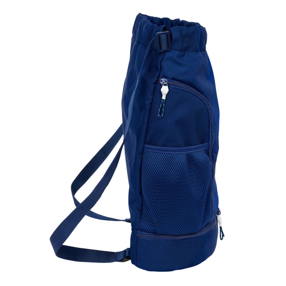 Sac à dos serré par des ficelles F.C. Barcelona Blue marine 35 x 40 x 1 cm