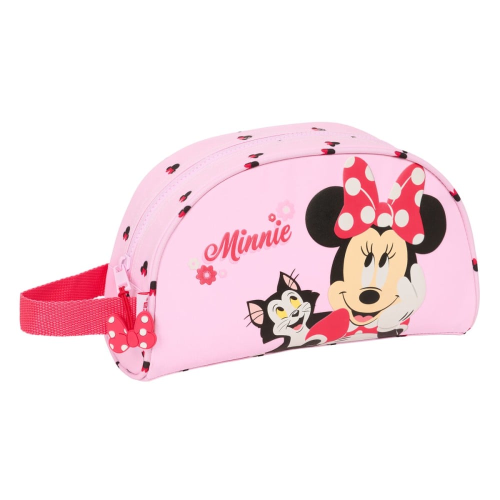 Reise-Toilettentasche Minnie Mouse Naive Rosa 26 x 16 x 9 cm