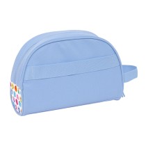 Nécessaire de Voyage Smiley Joyful Multicouleur Bleu clair Recyclable 28 x 18 x 10 cm