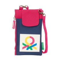 Sac pour téléphone portable Benetton Cherry Cerise Blue marine