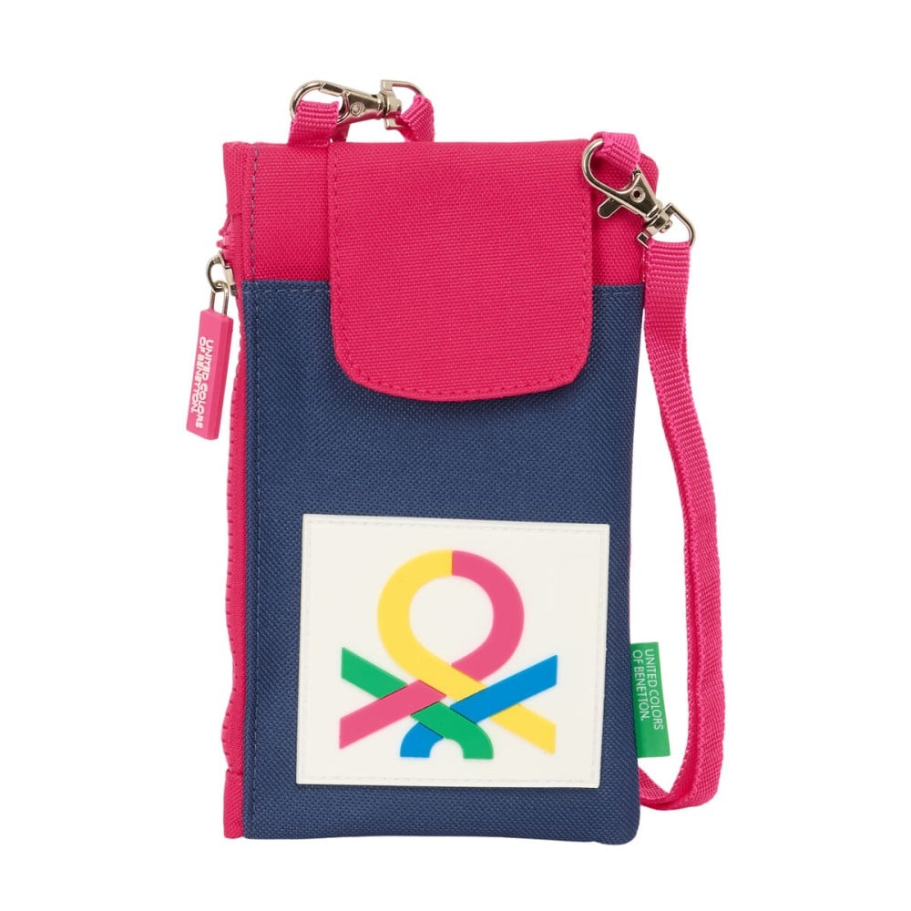 Mobile Tasche Benetton Cherry Cerise Marineblau