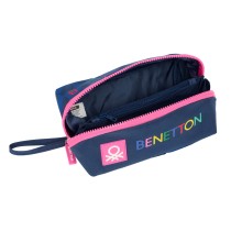 Holdall Benetton Damero Navy Blue 20 x 8 x 8 cm