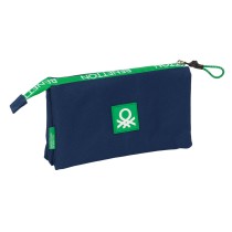 Allzwecktasche Benetton Green Marineblau 22 x 12 x 3 cm