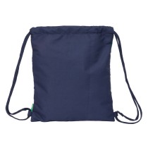 Backpack with Strings Benetton Flag Navy Blue 35 x 40 x 1 cm