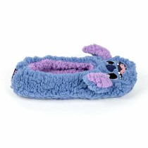 House Slippers Stitch Blue