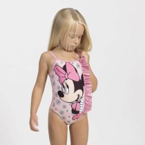 Maillot de Bain Fille Minnie Mouse Rose