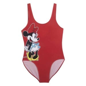 Damen Badeanzug Minnie Mouse Rot