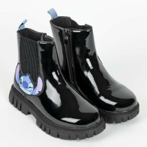 Kids Casual Boots Stitch Black