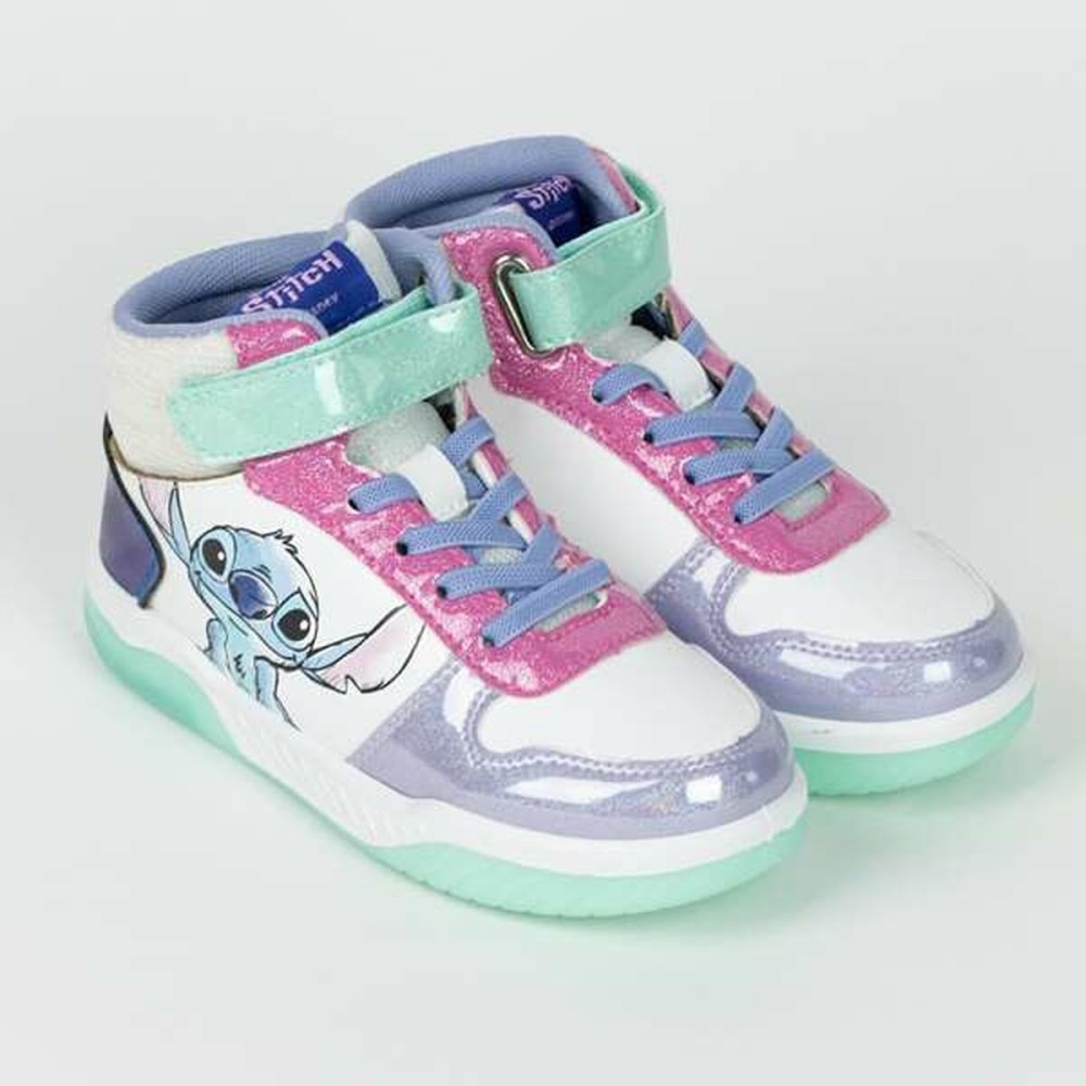 Sports Shoes for Kids Stitch White