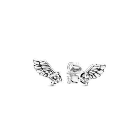 Damenohrringe Pandora SPARKLING ANGEL WING Sterlingsilber 925